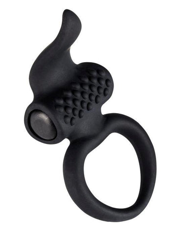 Adrien Lastic Lingus Black Vibrating C Ring