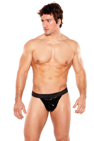 Zeus Wet Look Thong O-s (mens)