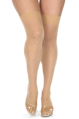 Black Sheer Stocking Os