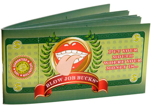 Blow Job Bucks Game