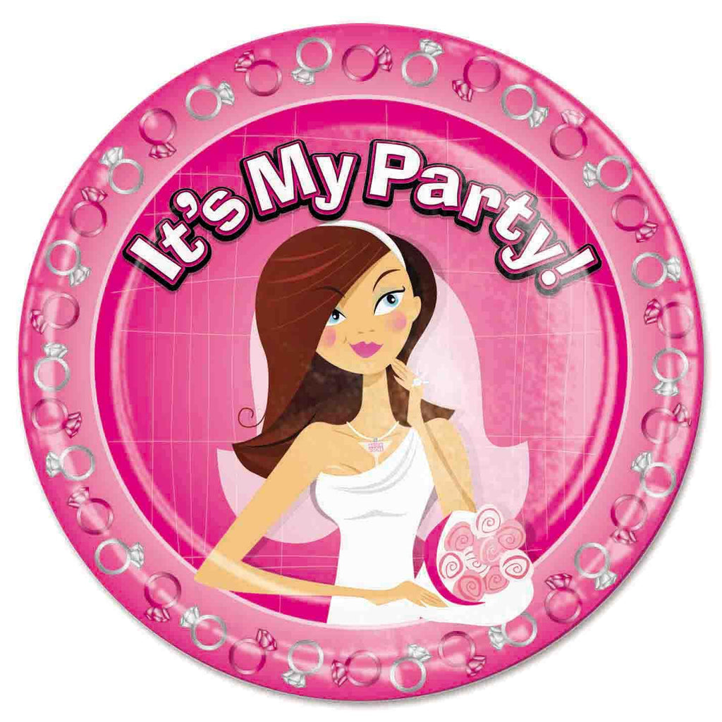 Bride To Be Plates