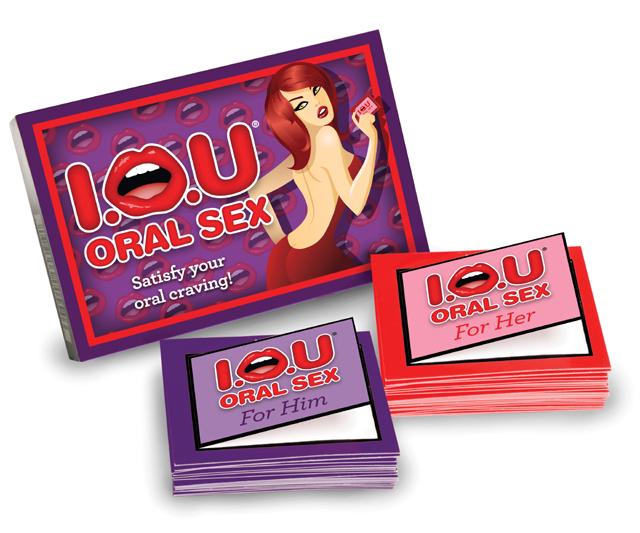 I.o.u Oral Sex Coupon Game