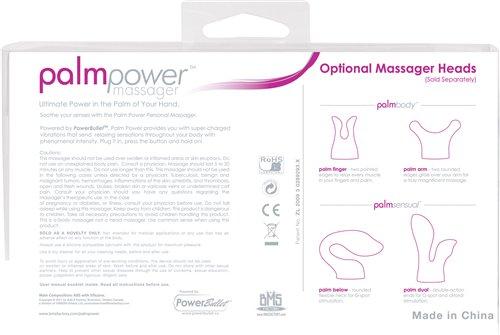Palm Power Massager Fuschia Plug In