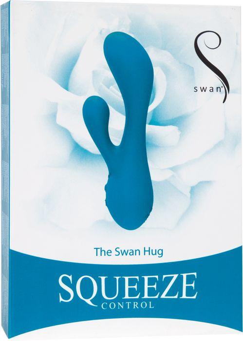 Swan Squeeze Hug Teal
