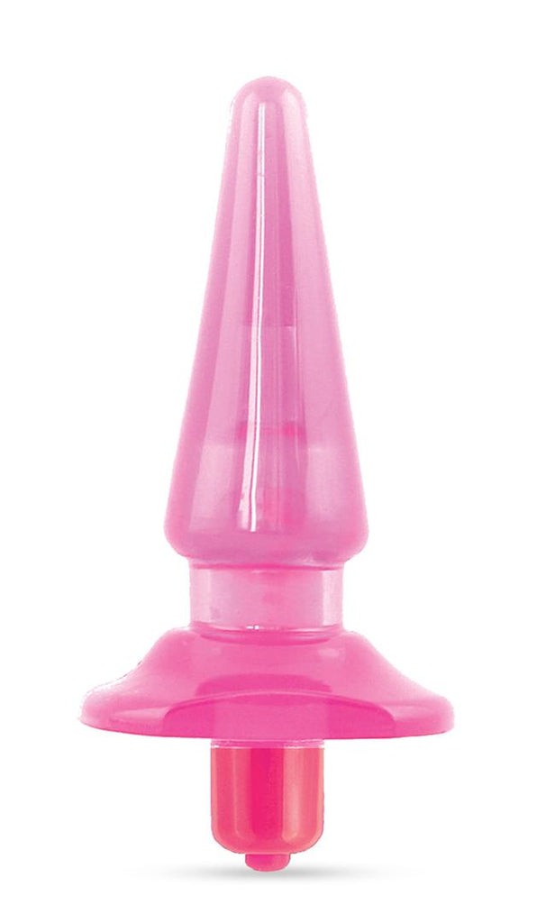 B Yours Sassy Vibra Anal Plug Pink