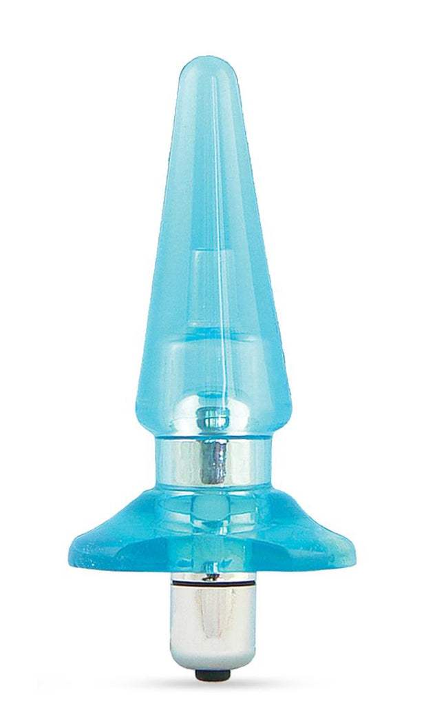 B Yours Sassy Vibra Anal Plug Blue