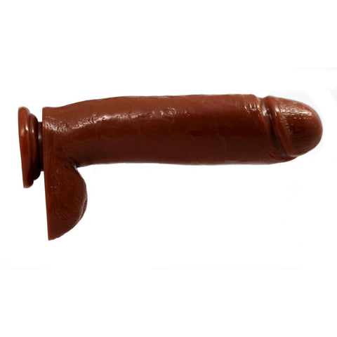 Eden Crazy Thick 10in Cock Brown (bulk)