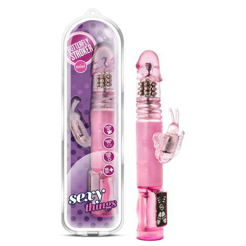 Sexy Things Butterfly Stroker Mini Pink