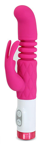 Luxe G Rabbit Plush Stroker Pink