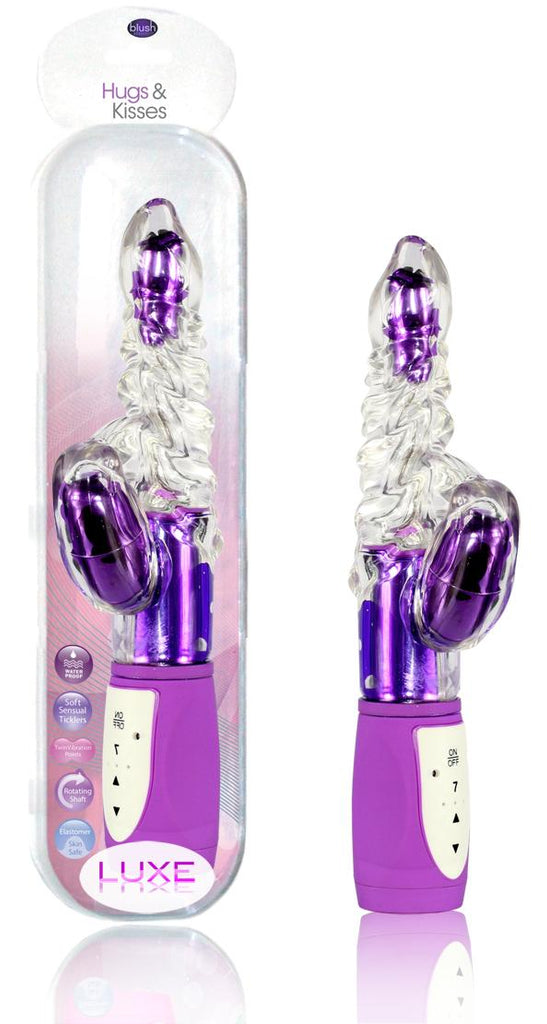 Luxe Hugs & Kisses Purple