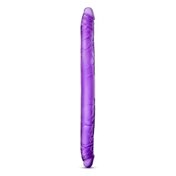 B Yours 16 Double Dildo Purple "