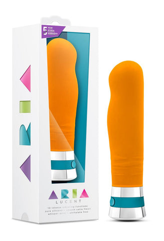 Aria Lucent Tangerine Orange Vibrator