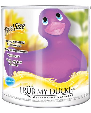 I Rub My Duckie Purple Travel Size