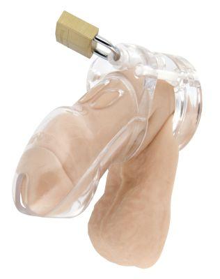 Chastity 3in Clear Cock Cage
