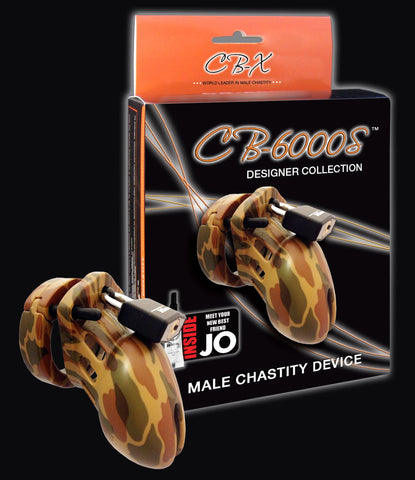 Chastity 3 1-4in Camouflage Cock Cage