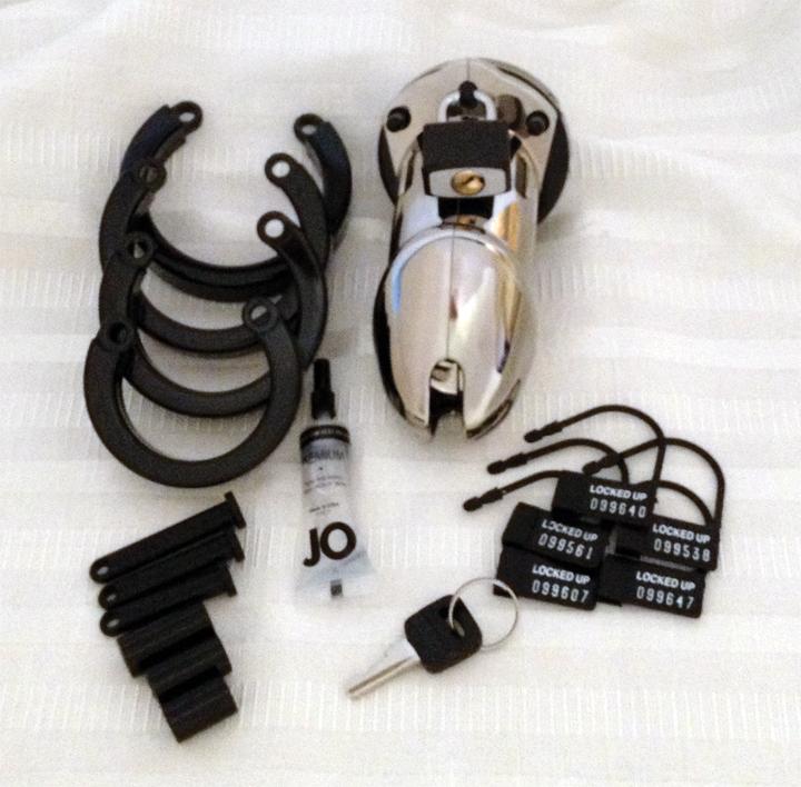Chastity 3 1-4in Chrome Cock Cage