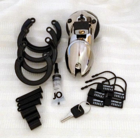 Chastity 3 1-4in Chrome Cock Cage