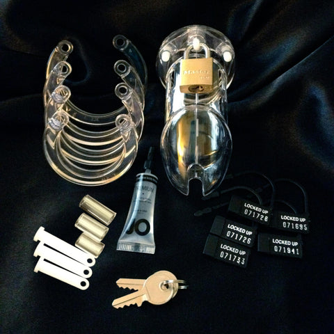 Chastity Clear 3 1-4in Cock Cage