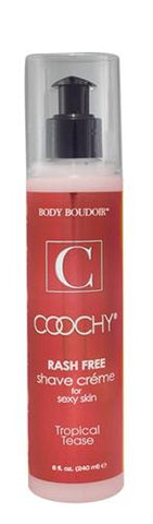 Coochy Shave Cream Tropical Tease 8 Oz