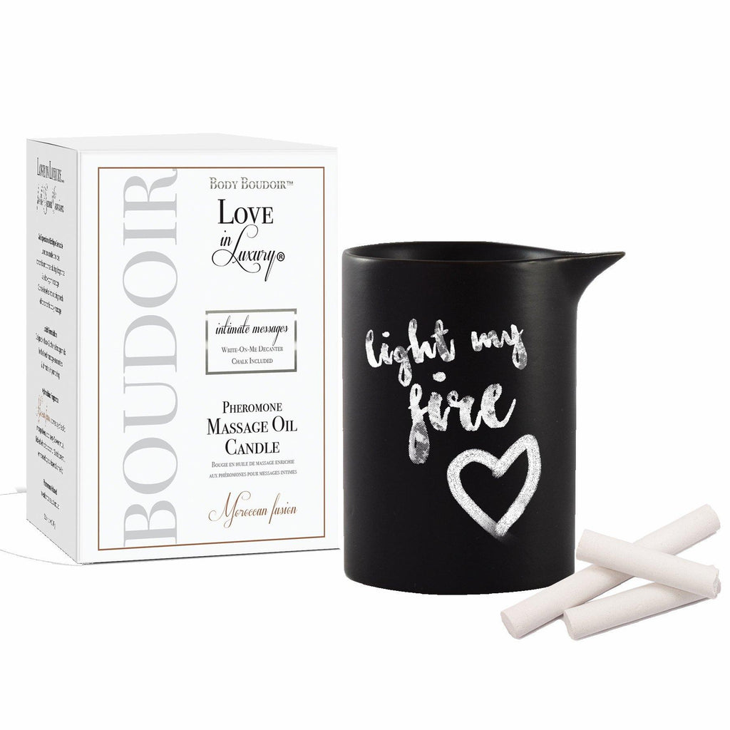 Lil Pheromone Soy Massage Candle Moroccan Fusion 5.2 Oz