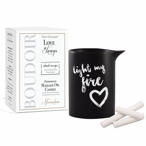 Lil Pheromone Soy Massage Candle Moroccan Fusion 5.2 Oz
