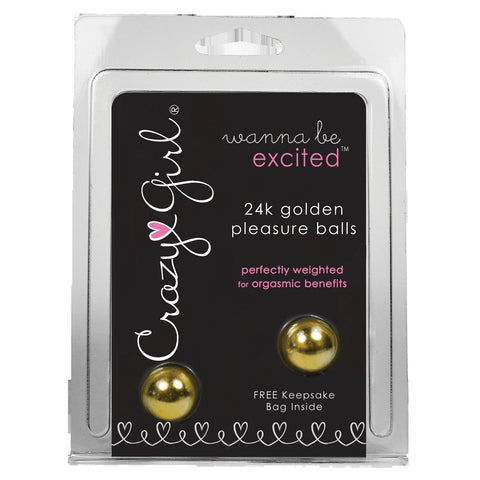 Crazy Girl 24k Pleasure Balls