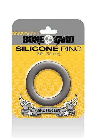 Boneyard Silicone Ring 50mm Grey