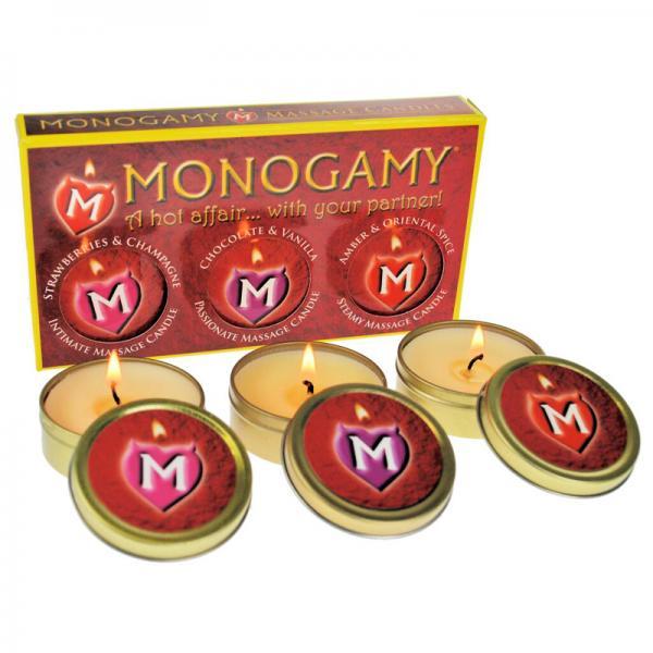 Monogamy Massage Candle 3 Pack