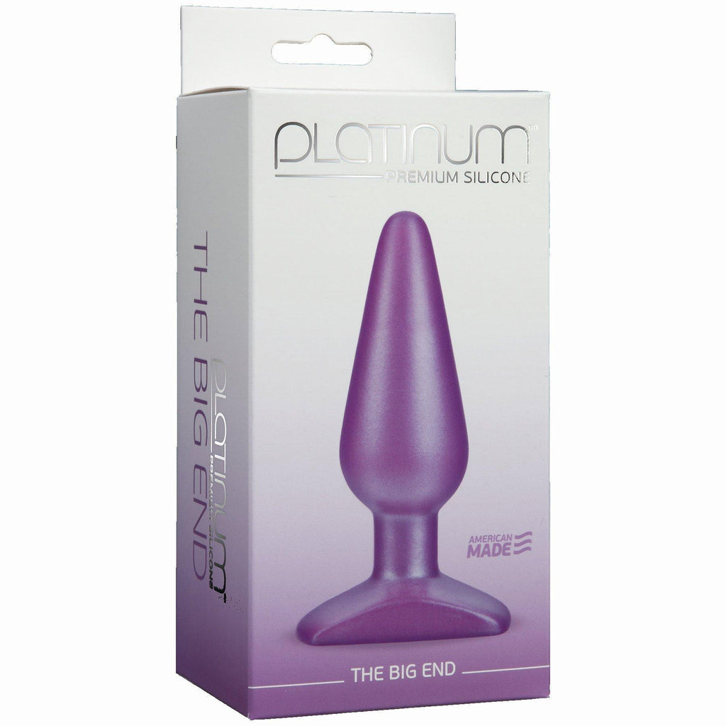 Platinum Silicone Big End Purple
