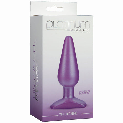 Platinum Silicone Big End Purple