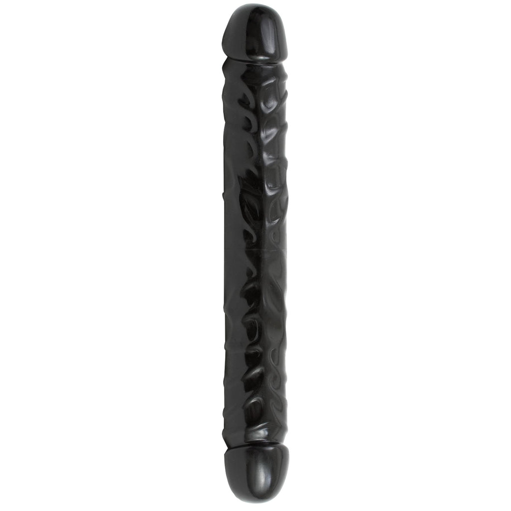 Jr. Veined Dbl Header-bender Black 12in Cd