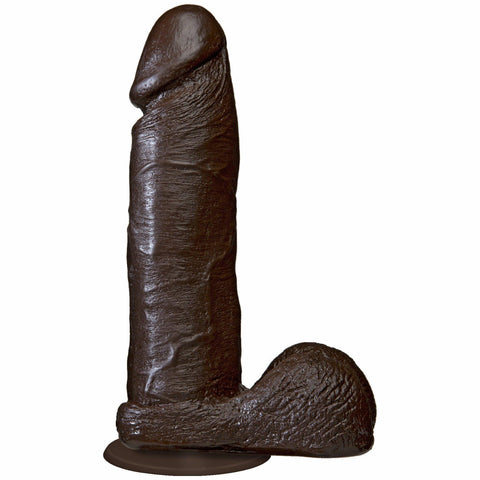 Realistic Cock 8in Black Bx
