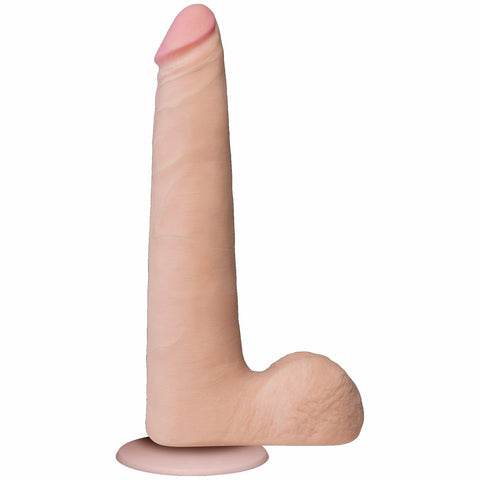 Realistic Cock 9 Slim White "