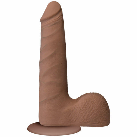 Realistic Cock Slim 7 Brown "