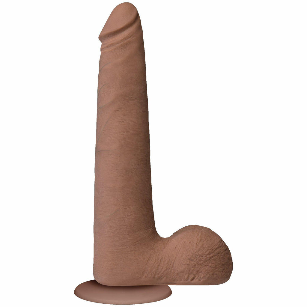 Realistic Cock Slim 9 Brown "
