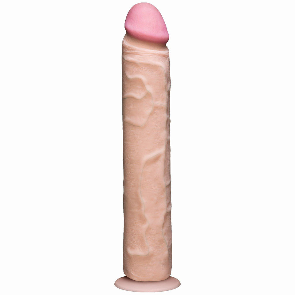 Realistic Cock 12 White "