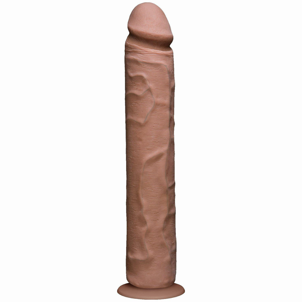 Realistic Cock 12 Brown "