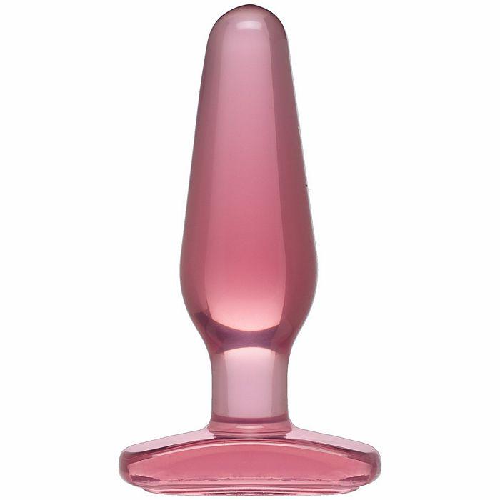 Crystal Jellies Butt Plug Med Pink Cd