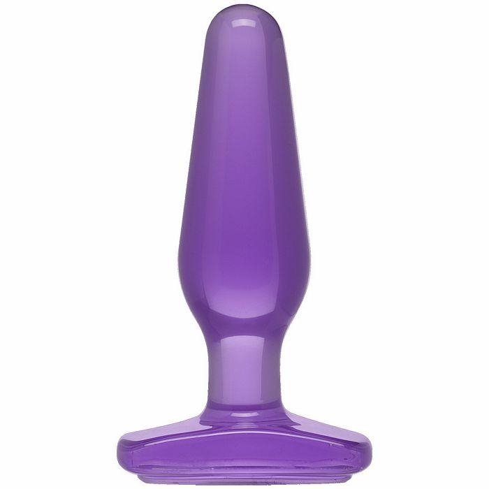 Crystal Jellies Butt Plug Medium Purple
