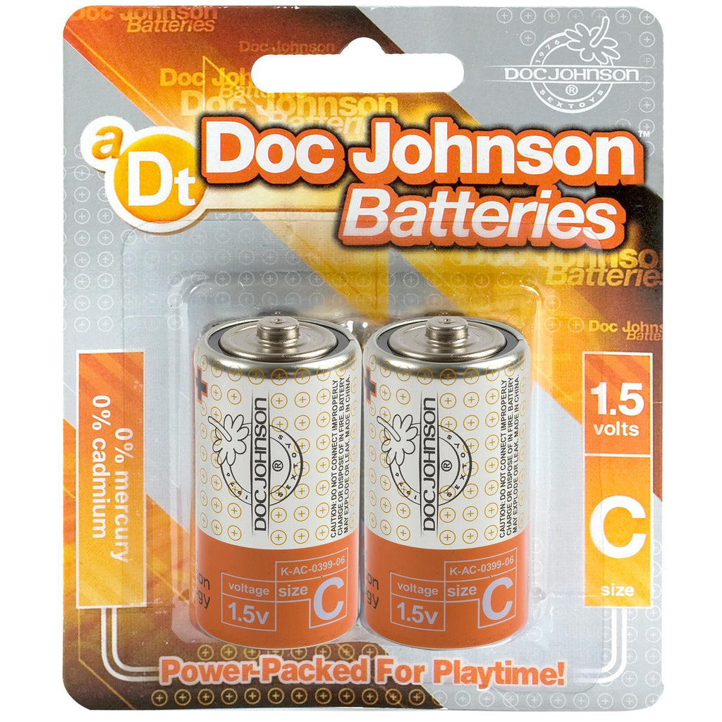 Doc Johnson Batteries C 2 Pack Cd