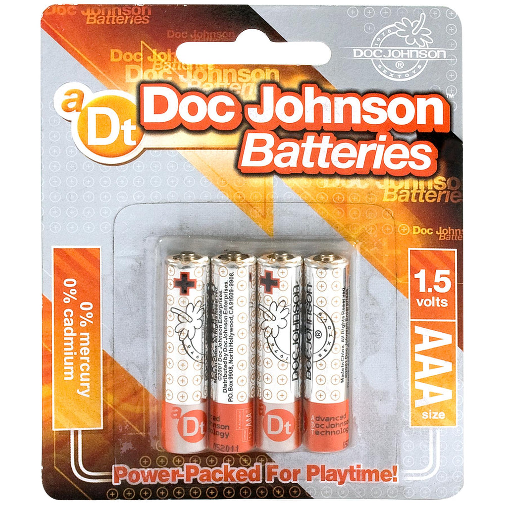 Doc Johnson Batteries Aaa 4 Pack Cd
