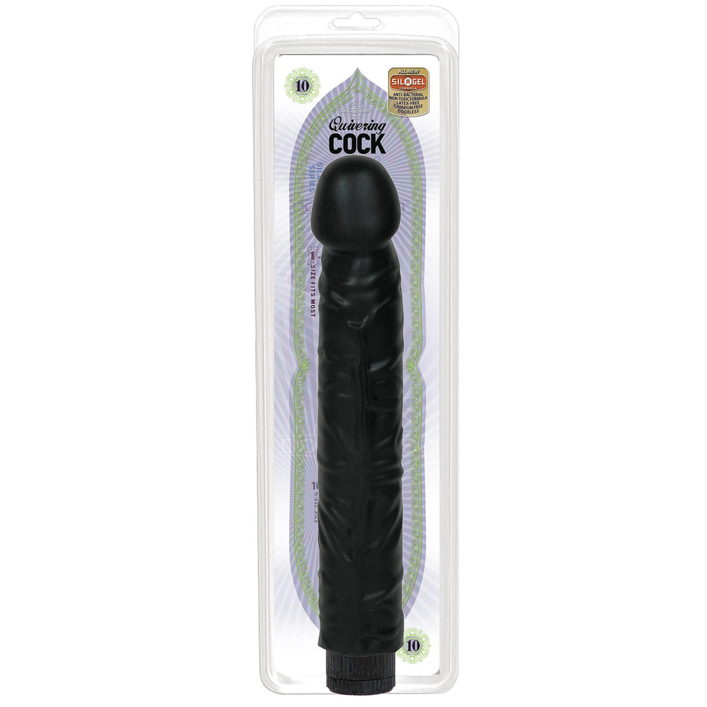 Quivering Cock-black 10in Cd