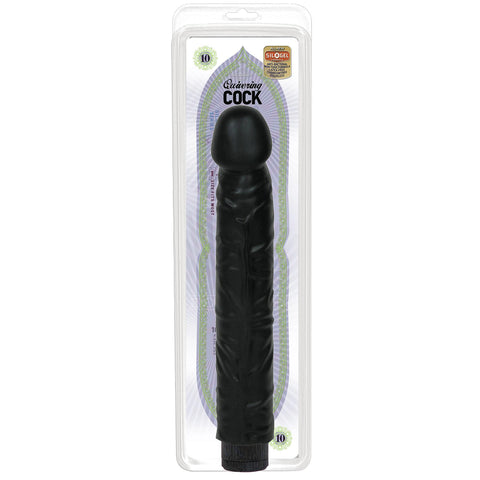 Quivering Cock-black 10in Cd