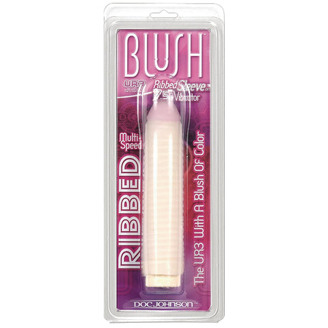 Blush Ultraskyn Ribbed Vibe 7.5in Cd