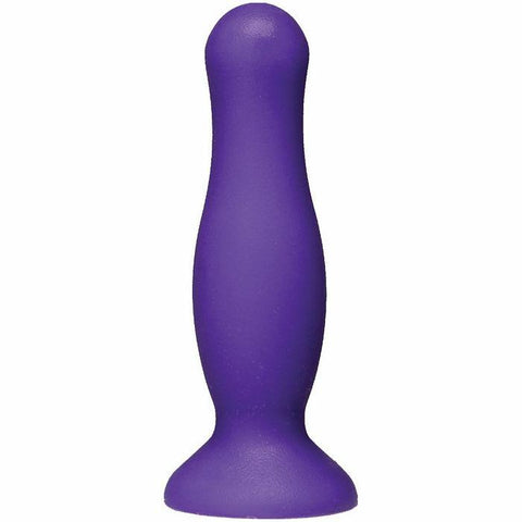 American Pop Mode Anal Plug 4 Purple Silicone "