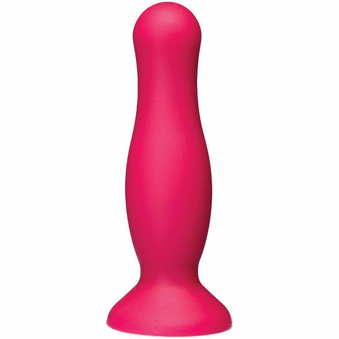 American Pop Mode Anal Plug 4.5 Pink Silicone "