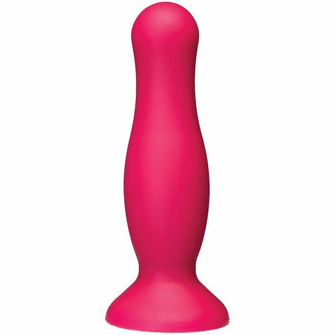 American Pop Mode Anal Plug 4.5 Pink Silicone "