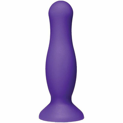 American Pop Mode Anal Plug 5 Purple Silicone "