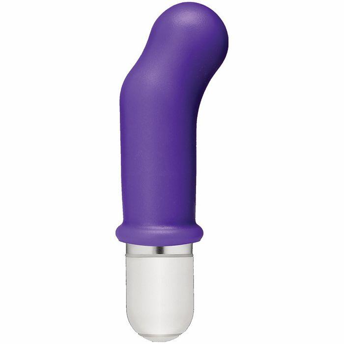 American Pop Pow Vibrator Purple 10 Function Silicone