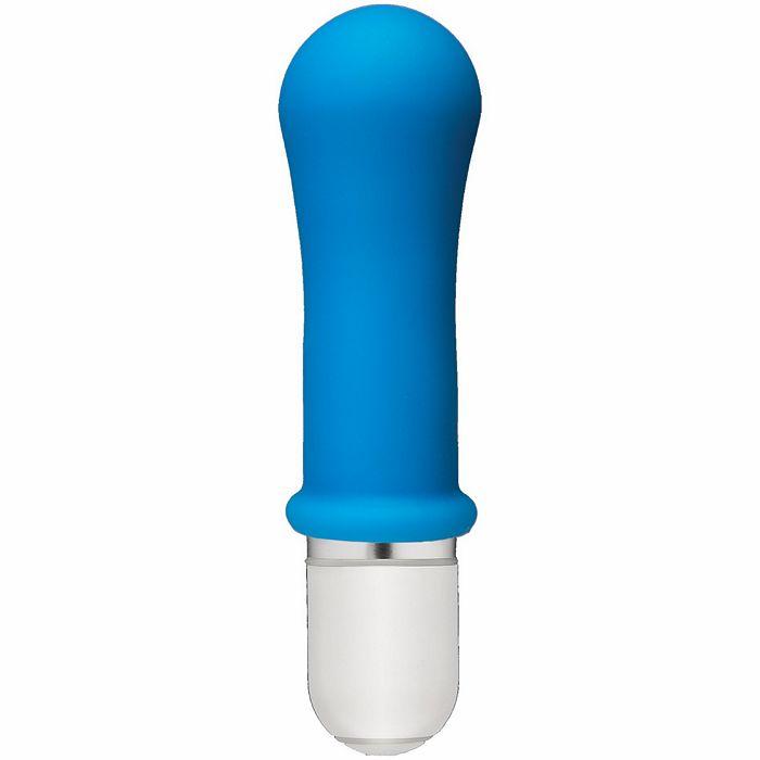 American Pop Boom Vibrator Blue 10 Function Silicone